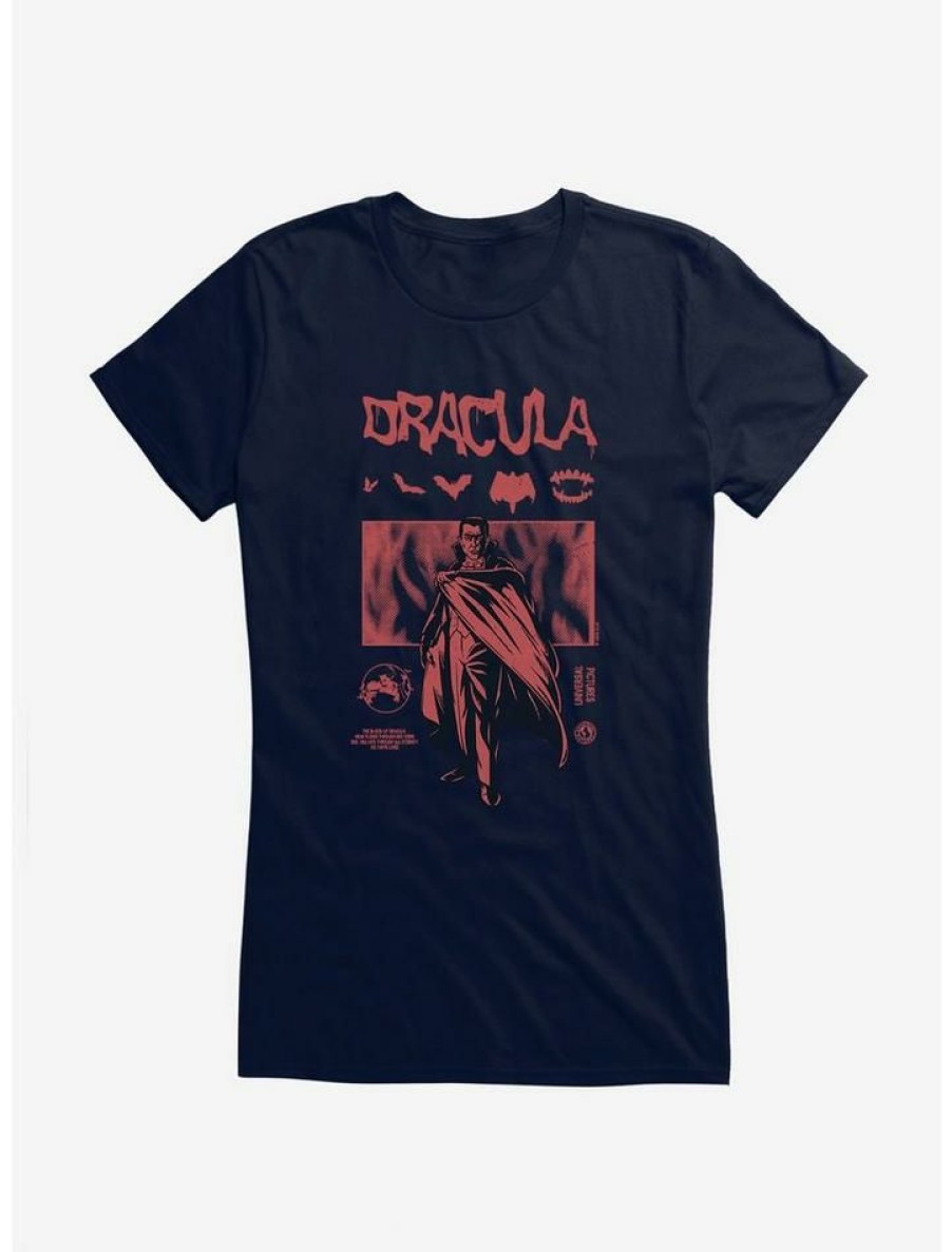 Tees * | Promo Dracula Icons Girls T-Shirt